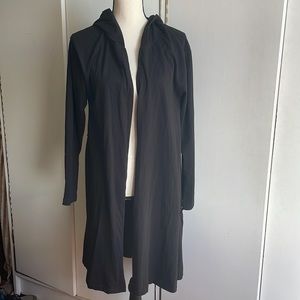 [World Market] Cotton Jersey Hooded Lounge Jacket